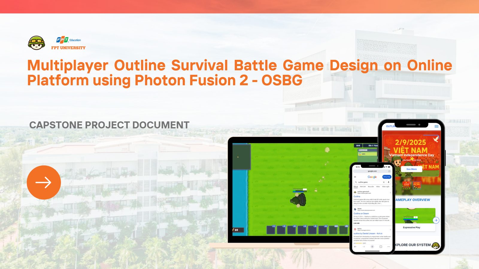Outline — high-concurrency multiplayer game engine (capstone, Top 4)