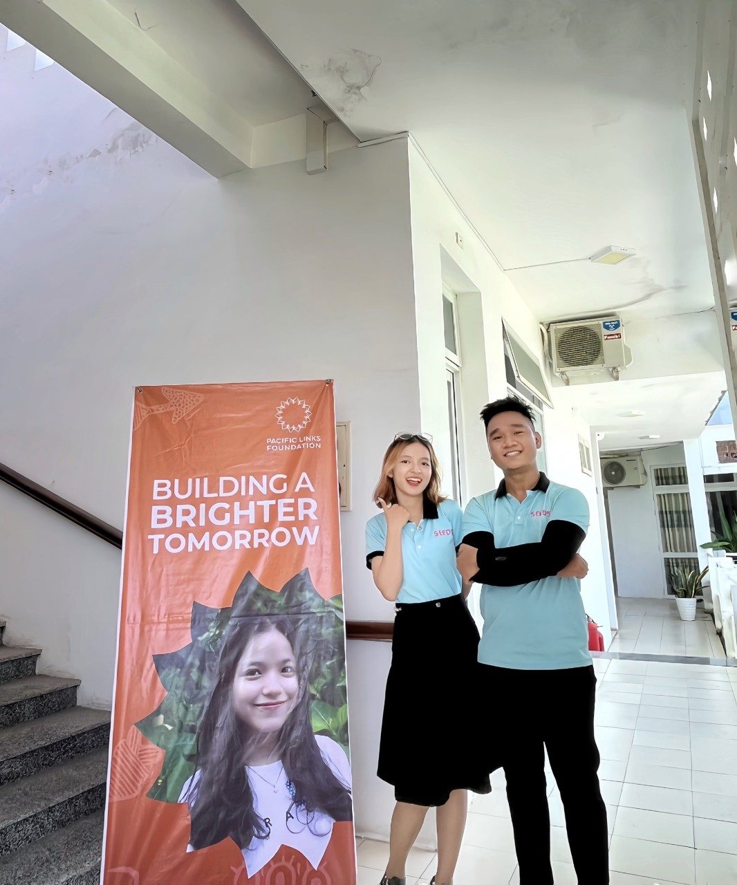 Pacific Link Foundation — "Building a brighter tomorrow".